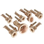  Проходы стеновые Fitstar 8696250 для Standard , 6 форсунки, 1 водозабор, 1 пневмокнопка, 240 мм 