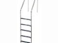 Лестница 5 ступени (ш.б.) Mayer Schwimmbad STANDART SL-515  AISI-304