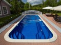 Бассейн 12х4,4х1,55-1,84м. Ривьера композитный (чаша)