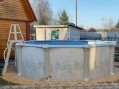 Сборный бассейн Гибралтар  ф5,5х1,35м. (комплект)