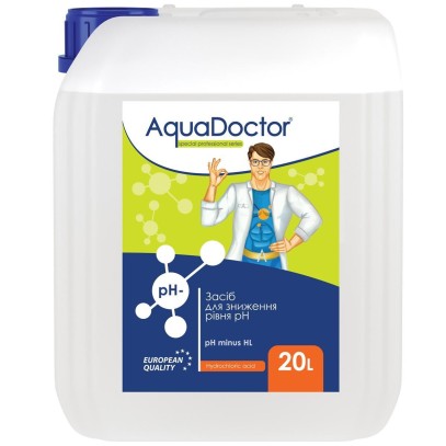  AquaDoctor pH Minus HL (Соляная 14%) 20 л 