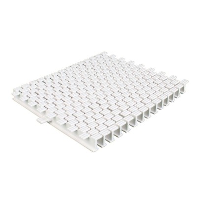  Переливная решетка 1-е. соед. AquaViva 245*25mm Square 50 шт/1м. пог 