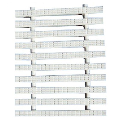 Переливная решетка Aquaviva Classic с двойным соединением 295x25 мм (белая) Переливная решетка Aquaviva Classic с двойным соединением 295x25 мм (белая)