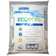 Песок стеклянный Waterco EcoPure 0.5-1.0 мм (20 кг)