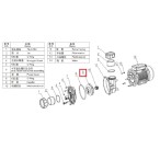  Крыльчатка насоса Aquaviva WP 