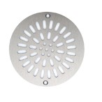  Нержавеющая накладка на донный слив Hayward 3252/3253 