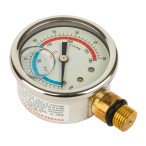  Манометр Aquaviva (06011032), стальной, боковое 