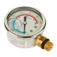  Манометр Aquaviva (06011032), стальной, боковое 