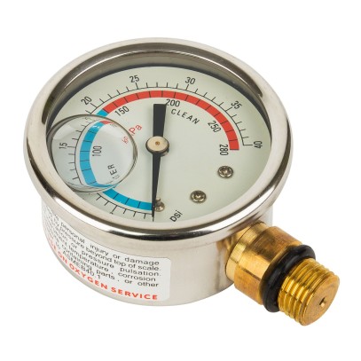  Манометр Aquaviva (06011032), стальной, боковое 