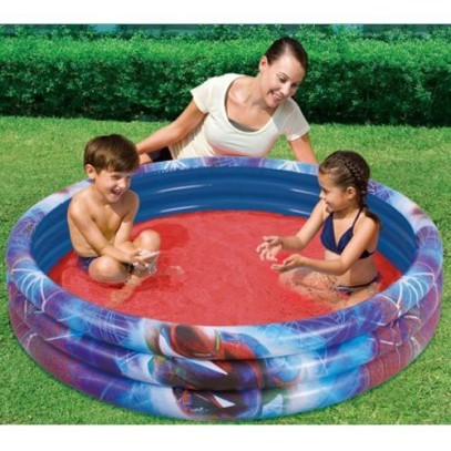 Надувной круглый бассейн Bestway 98006 Spider-man (152х30) Надувной круглый бассейн Bestway 98006 Spider-man (152х30)