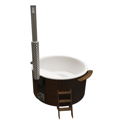 Купель круглая PolarSpa KFE220ТУ Термоясень