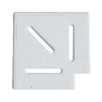  Угловой элемент AquaViva 90 195*25mm 