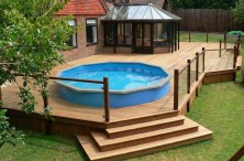 Бассейн пластиковый Рондо Ф3,9м