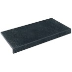 Бортовая Г-образная плитка Aquaviva Granito Black, 595x345x50(20) мм Бортовая Г-образная плитка Aquaviva Granito Black, 595x345x50(20) мм
