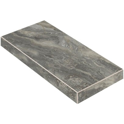 Бортовая Г-образная плитка Italon Гриджио Оробико, 330х600 мм (угловая левая)