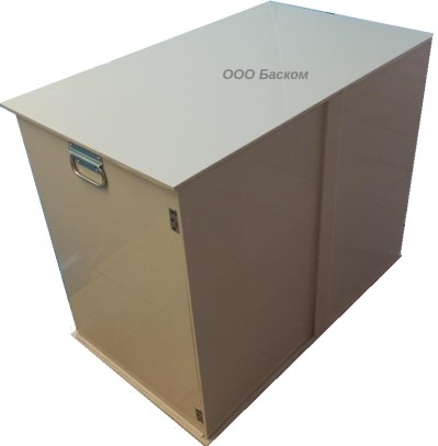 Ящик пластиковый 1,2х0,7х0,9м. для оборудования