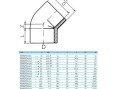 Угол клеевой 45° EFFAST d20 мм (RDRGYD0200)