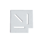  Угловой элемент AquaViva 90 245*25mm 