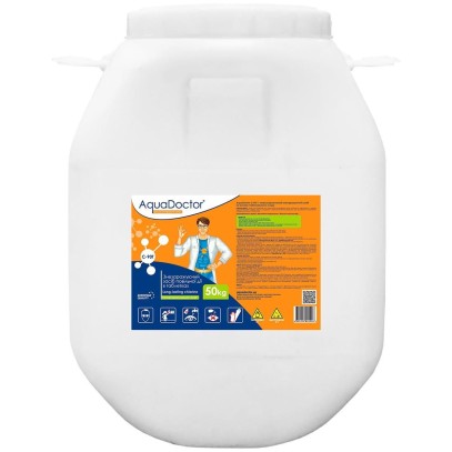 Дезинфектант на основе хлора длительного действия AquaDoctor C-90T (50 кг), уценка Дезинфектант на основе хлора длительного действия AquaDoctor C-90T (50 кг), уценка
