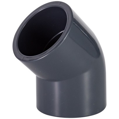 Колено ПВХ Aquaviva 45°/250 мм Колено ПВХ Aquaviva 45°/250 мм