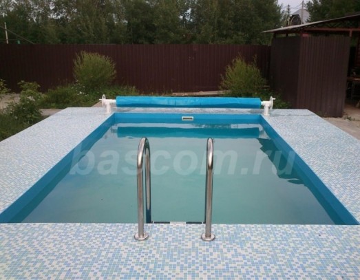 Бассейн  5,1х3,1х1,5м прямоугольный из полипропилена (чаша)