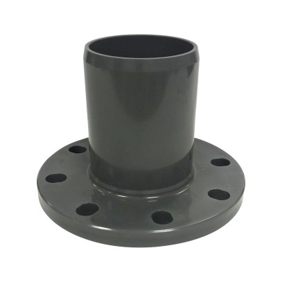  Патрубок гладкий с ПВХ фланцем 110 мм 