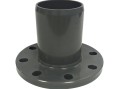  Патрубок гладкий с ПВХ фланцем 110 мм 