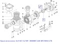 Крыльчатка насоса  KAN/KT 12,5 HP - RBH0007.24R/ RPUM0013.27R