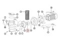 Крыльчатка для насосов Hayward Max-Flo/ PowerLine Plus 1,5 НР (SPX1616CEX)