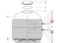 Свободный фланец фильтров Aquaviva D1050/1250 мм Свободный фланец фильтров Aquaviva D1050/1250 мм