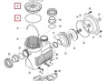 Крышка префильтра с уплотнительным кольцом для насосов Hayward K-FLO (RPUM0002.10R)