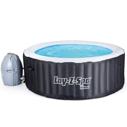 Гидромассажный круглый бассейн Bestway Lay-Z-SPA 54123 Miami (180х66) Гидромассажный круглый бассейн Bestway Lay-Z-SPA 54123 Miami (180х66)