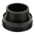  Муфта Aquaviva с наружной резьбой для крана MPV  2.0" черная 1013031 