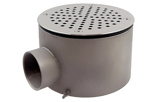 Слив донный круглый д.160х100 2