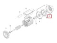 Крышка вентилятора насоса Kripsol KAN/KT/KTB/KAL/KL/KRF/KRB/BC/BCP/BCG/BCPG/BF/BB/BTP MEC132 (RMOT0004.07R)