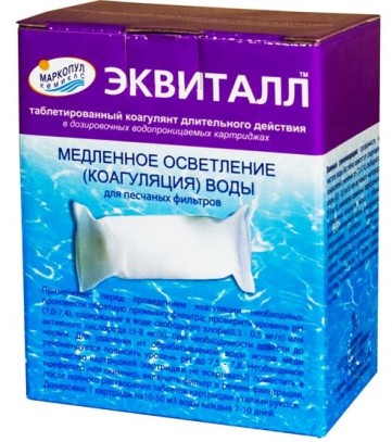 ЭКВИТАЛЛ 2 кг от взвеси медленного действия в картриджах ЭКВИТАЛЛ 2 кг от взвеси медленного действия в картриджах