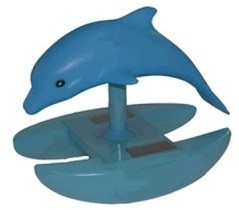 Дельфин декоративный с подсветкой от солнечных батарей Game 3500 Дельфин декоративный с подсветкой от солнечных батарей Game 3500