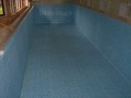 Отделка бассейна пленкой, простая, м.кв.