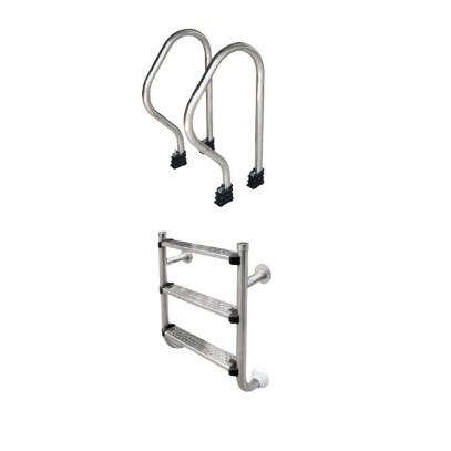  Лестница Aquaviva SP-315 (3 ступ.) из 2-х элементов 