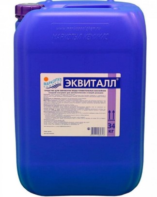 ЭКВИТАЛЛ 30 л жидкий коагулянт для станции ЭКВИТАЛЛ 30 л жидкий коагулянт для станции