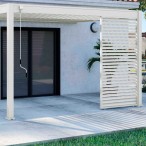  Фиксированная горизонтальная боковая панель- 1.3M Белая 