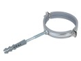 Крепление для труб ПВХ Era (хомут), d 63 мм, (М8 х 100) 