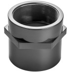  Муфта ПВХ Aquaviva с внутр. резьбой, d110х4" 