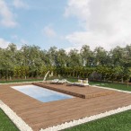 Автоматическая сдвижная терраса Aguard Slide Y 