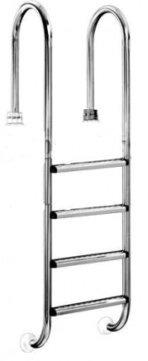  Лестница  для бассейнов 4 ступени  Flexinox WALL (у.б.)