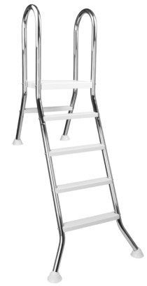 Лестница двухсторонняя 4+1 ст. Mayer Schwimmbad AISI-304