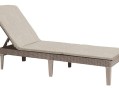 Шезлонг Джайпур (Jaipur) капучино с матрасом