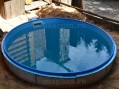 Бассейн под ключ  4,45х4,45х1,5м. из полипропилена круглый