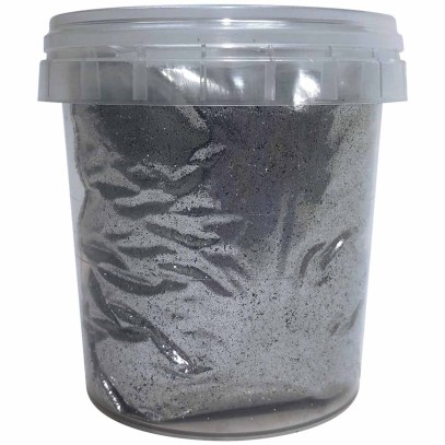 Цветная металлизированная добавка "Kerateks Glitter", 75 гр, серебро Цветная металлизированная добавка