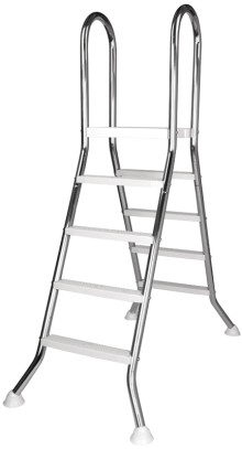 Лестница двухсторонняя 4+4 ст. Mayer Schwimmbad AISI-304